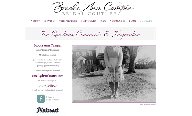 Brooks Ann Camper Bridal Couture