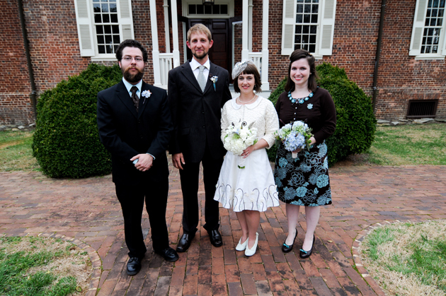 Brooks Ann's wedding day