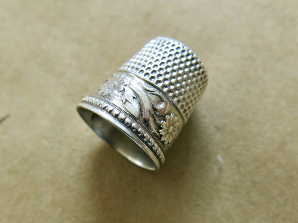 Brooks Ann's favorite thimble for hand sewing | Brooks Ann Camper Bridal Couture