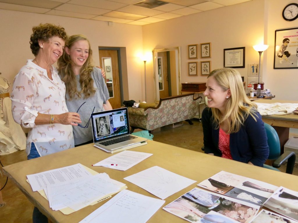 Cameron's Design Consultation with Brooks Ann Camper Bridal Couture