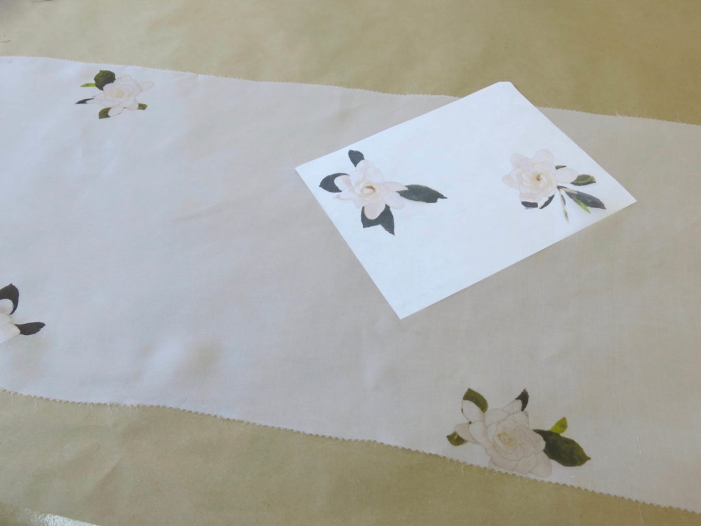 Cameron's fabric sample from Red Canary | Brooks Ann Camper Bridal Couture
