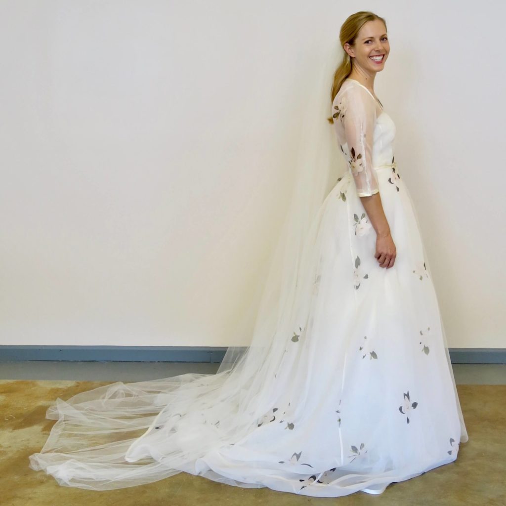 Cameron's final fitting by Brooks Ann Camper Bridal Couture