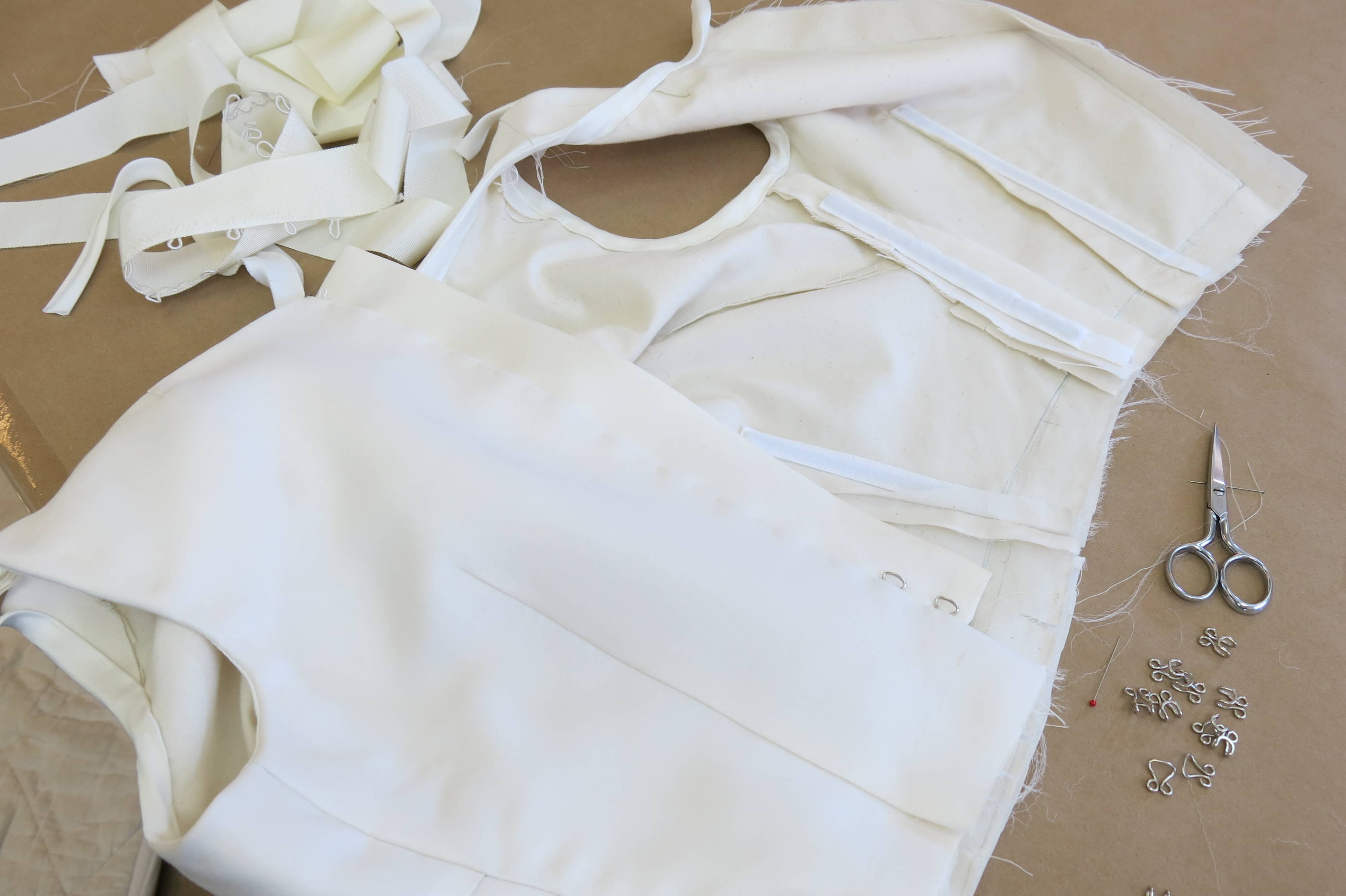 Crafting Deborah's Bodice by Brooks Ann Camper Bridal Couture