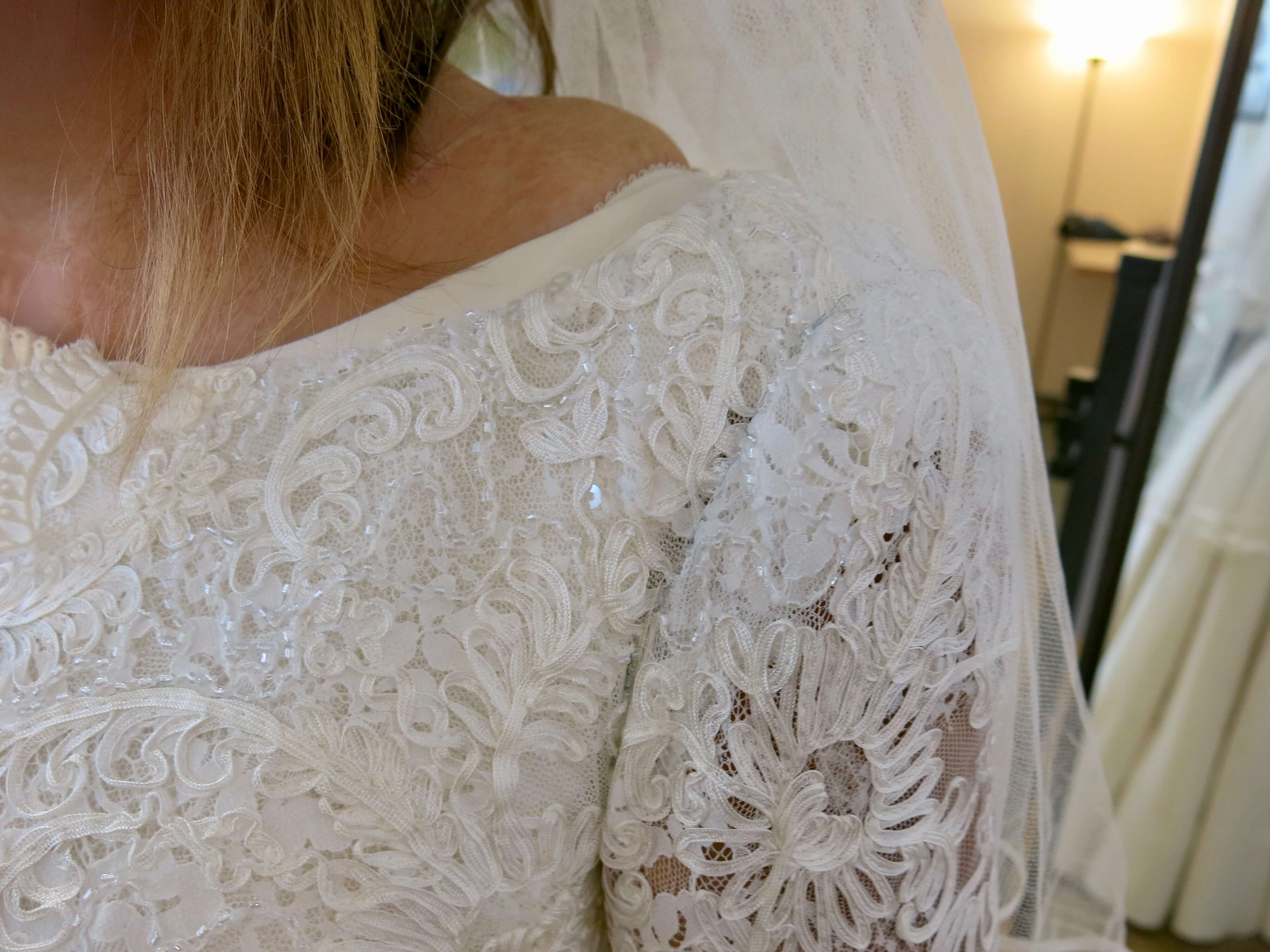 Deborah's Lace Top and Final Fitting by Brooks Ann Camper Bridal Couture