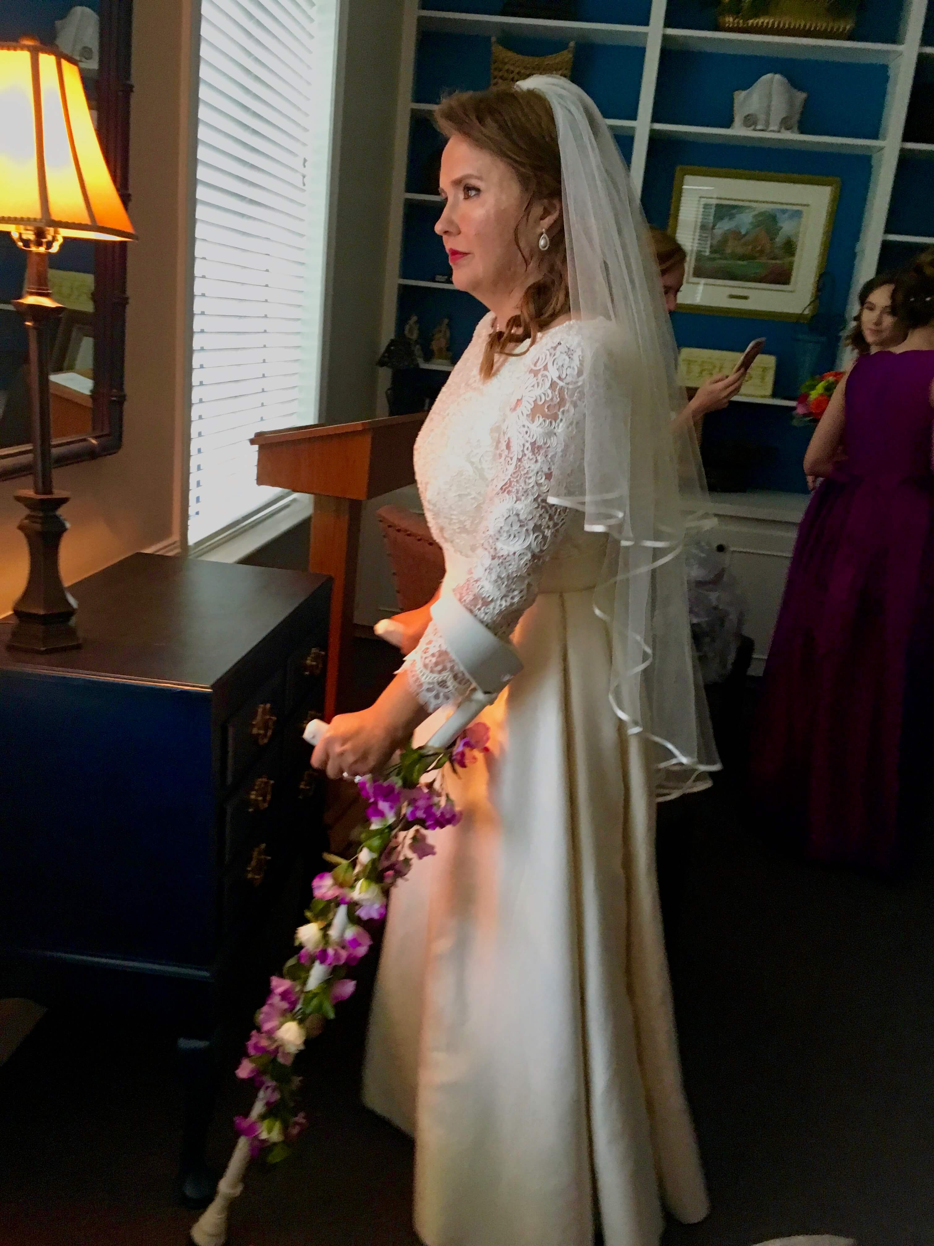 Deborah's Wedding Day by Brooks Ann Camper Bridal Couture