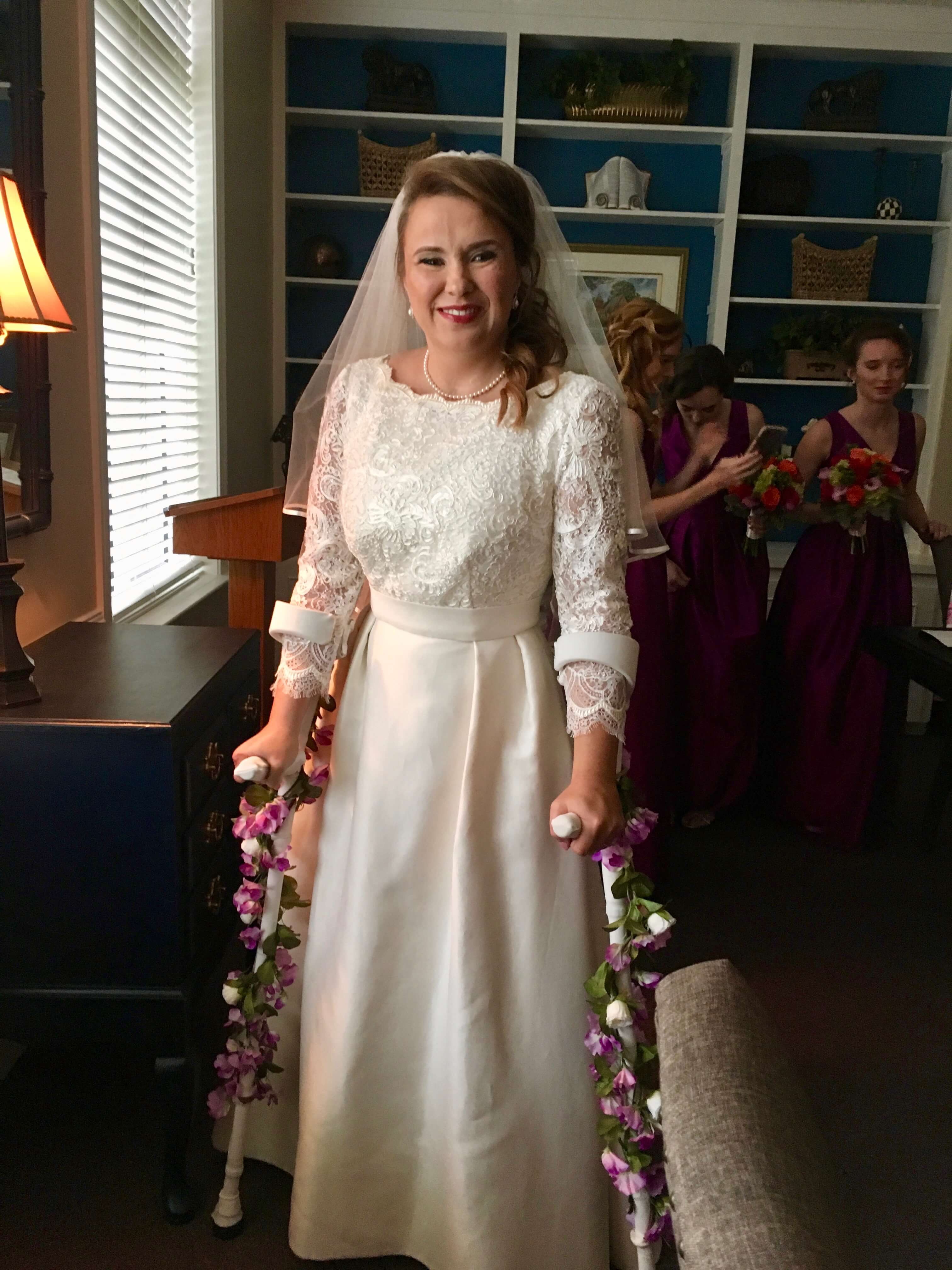 Deborah's Wedding Day by Brooks Ann Camper Bridal Couture