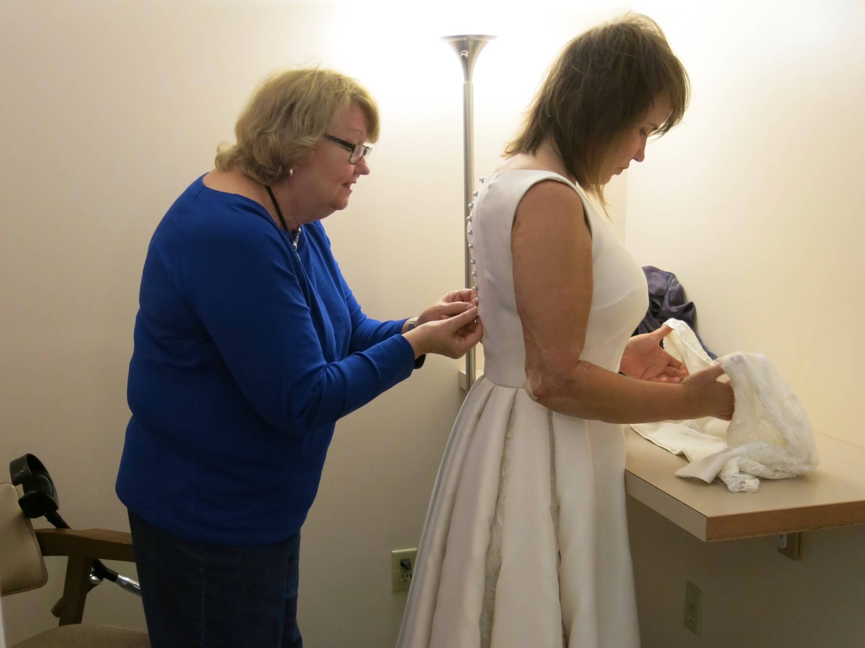 Deborah's Photoshoot and Delivery Day by Brooks Ann Camper Bridal Couture