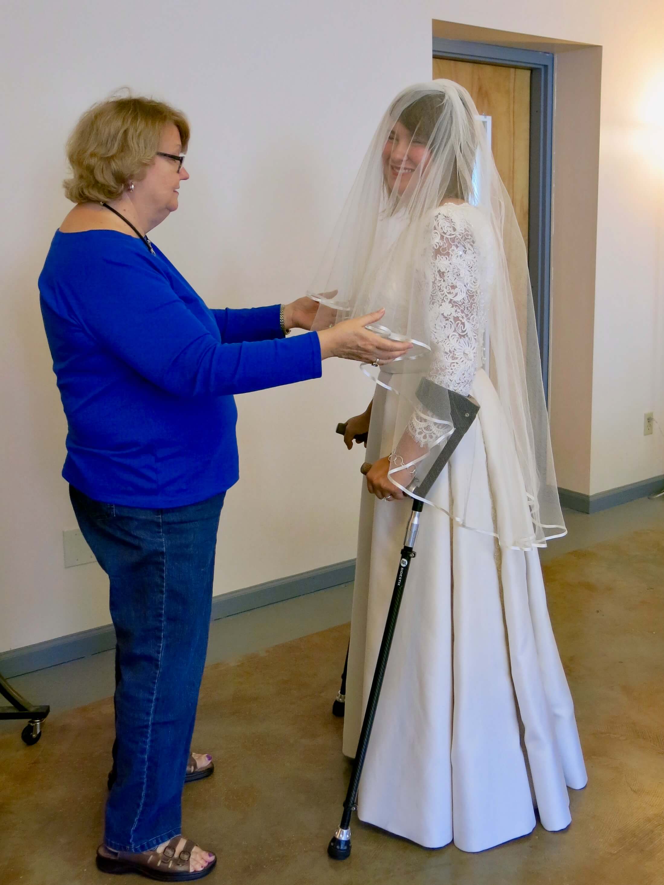 Deborah's Photoshoot and Delivery Day by Brooks Ann Camper Bridal Couture