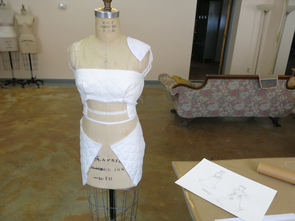 Draping and Drafting Tiffany's Custom Wedding Dress Patterns by Brooks Ann Camper Bridal Couture