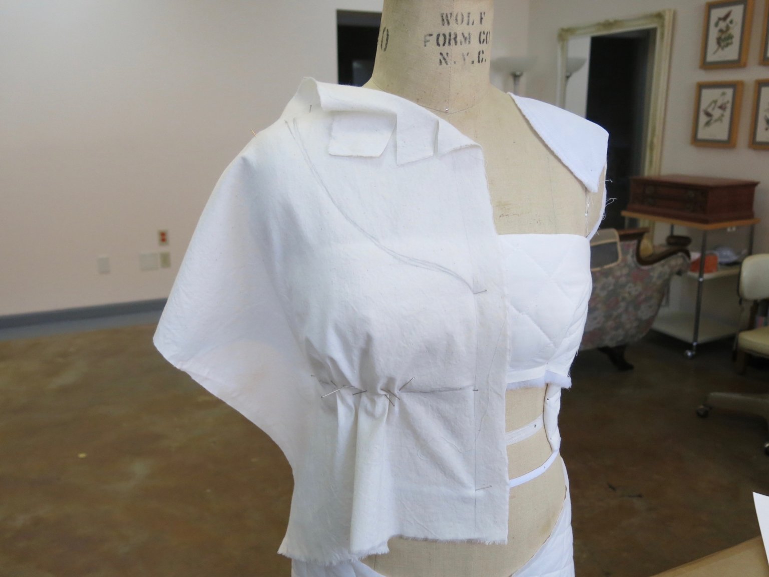 Draping and Drafting Tiffany's Custom Wedding Dress Patterns - Brooks ...