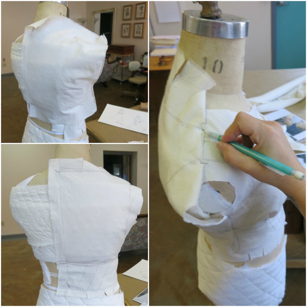 Draping and Drafting Tiffany's Custom Wedding Dress Patterns by Brooks Ann Camper Bridal Couture