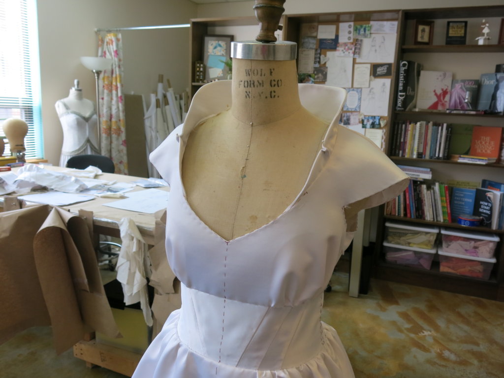 Déjà Vu: Tiffany's Mockup Dress #2! by Brooks Ann Camper Bridal Couture