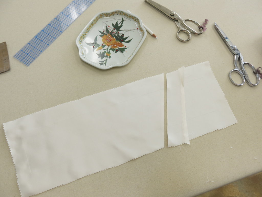 Constructing Tiffany's Wedding Dress: Skirt & Midriff by Brooks Ann Camper Bridal Couture
