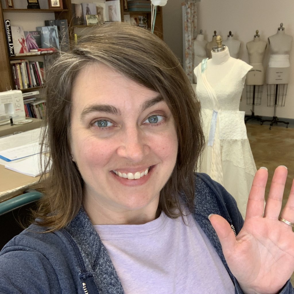 Brooks Ann Camper in her studio