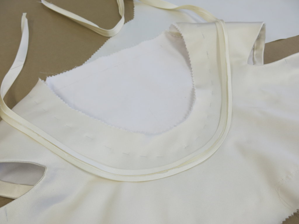 Constructing Tiffany’s Wedding Dress: Collar & Neckline