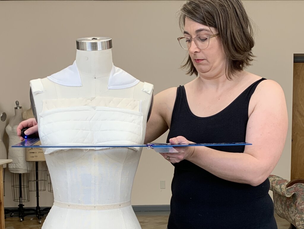 Bustier for people with bigger bust size. How to draft a princess