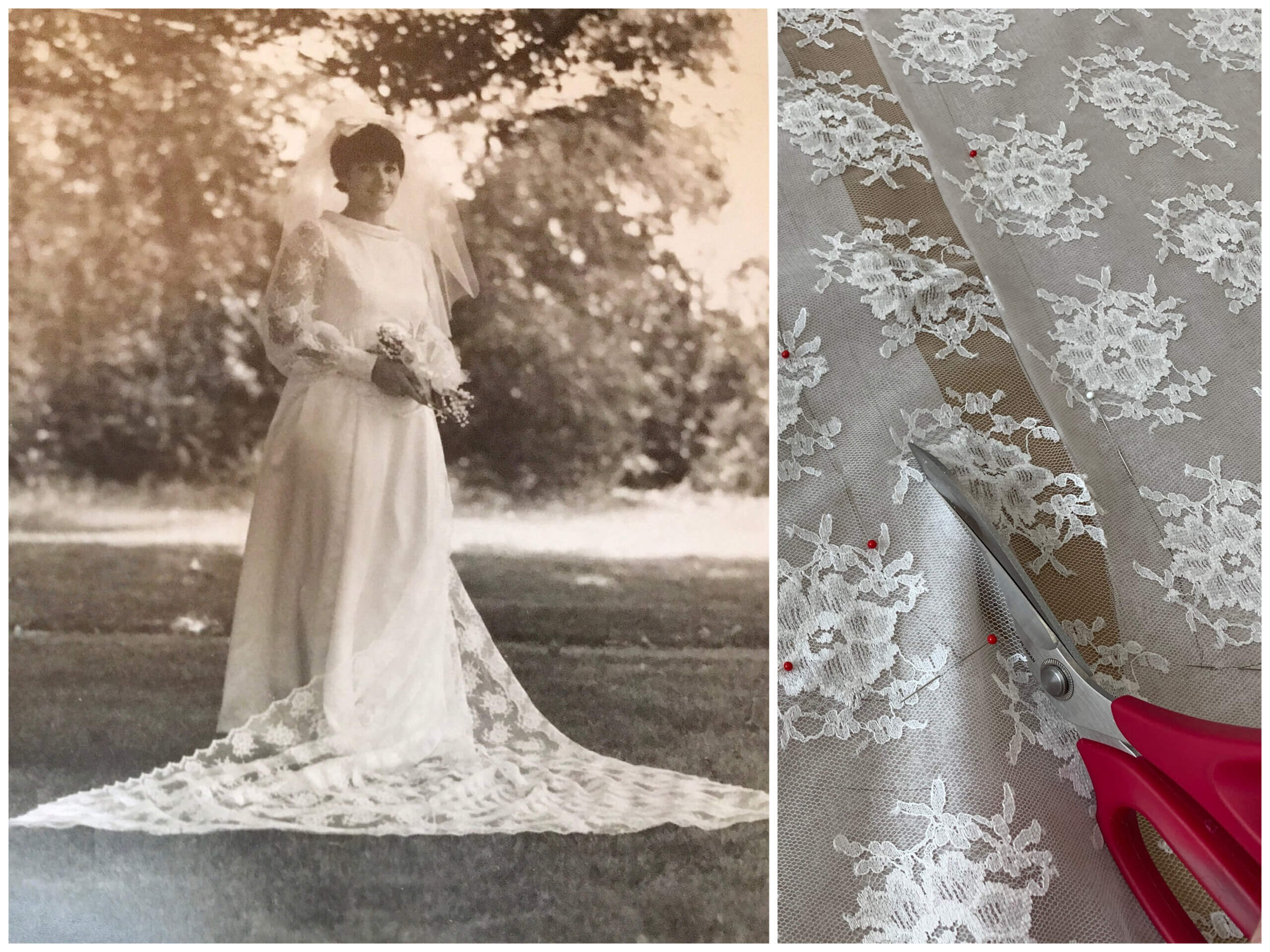 How I sewed an adjustable lace up back in my wedding reception dress :  r/sewing