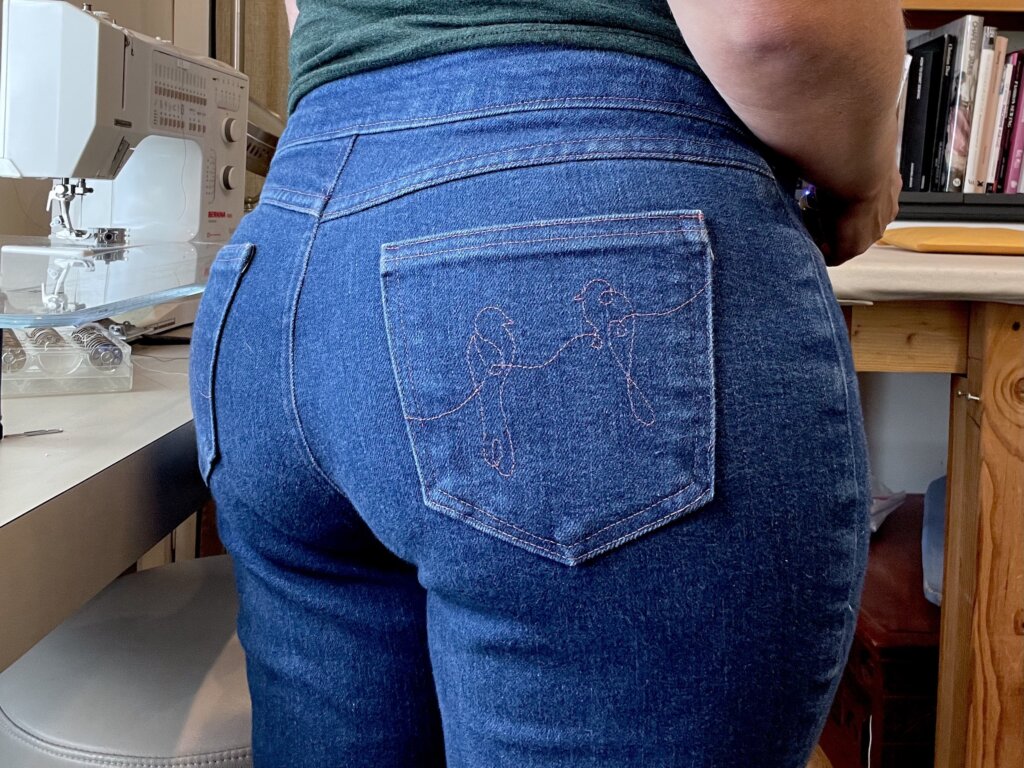 My 7 Year Quest to Custom Jeans (+ more about those pockets!) - Brooks Ann  Camper Bespoke Sewing